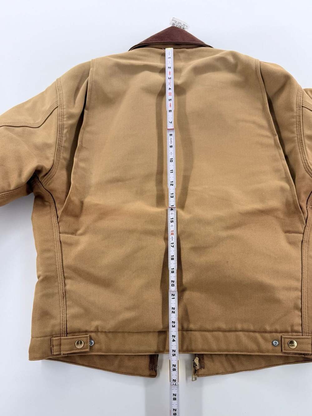 NWT Carhartt J01 BRN Blanket Lined Detroit Jacket Size Medium Regular - Picture 10 of 14